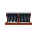 Altea outdoor sunbed by Mediterrazza in cream fabric, featuring a sculptural intertwined cord frame and a spacious double-seat form.