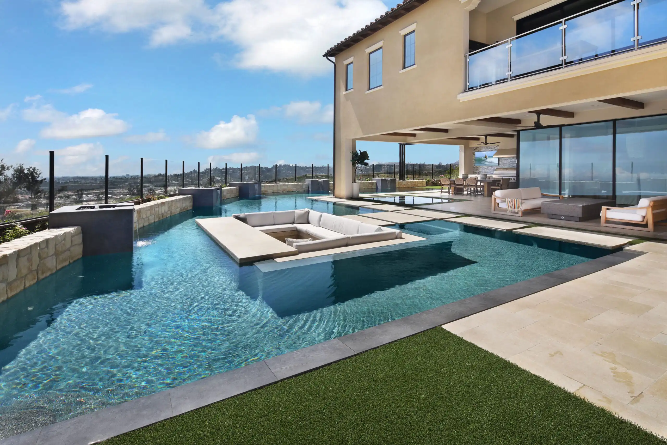 Sunken Lounge Terraces: The Rising Trend in Contemporary Outdoor Living Design