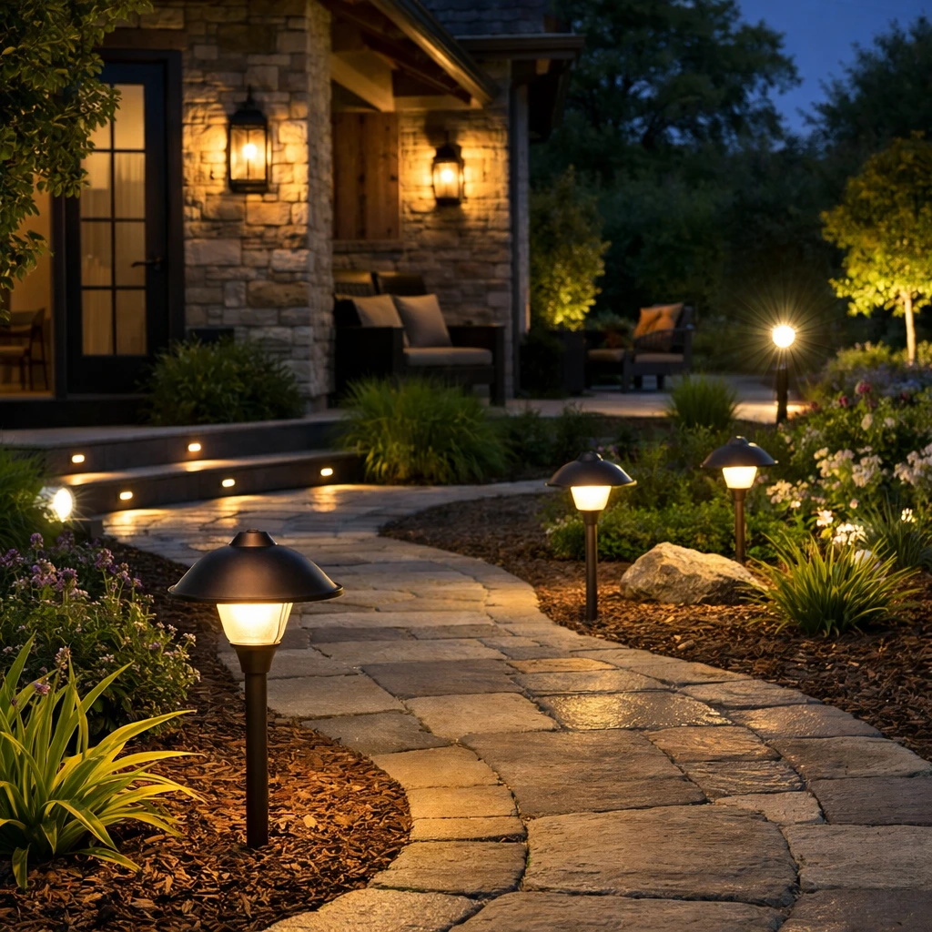 Outdoor Lighting: Decorative Lanterns and Sculptural Fixtures