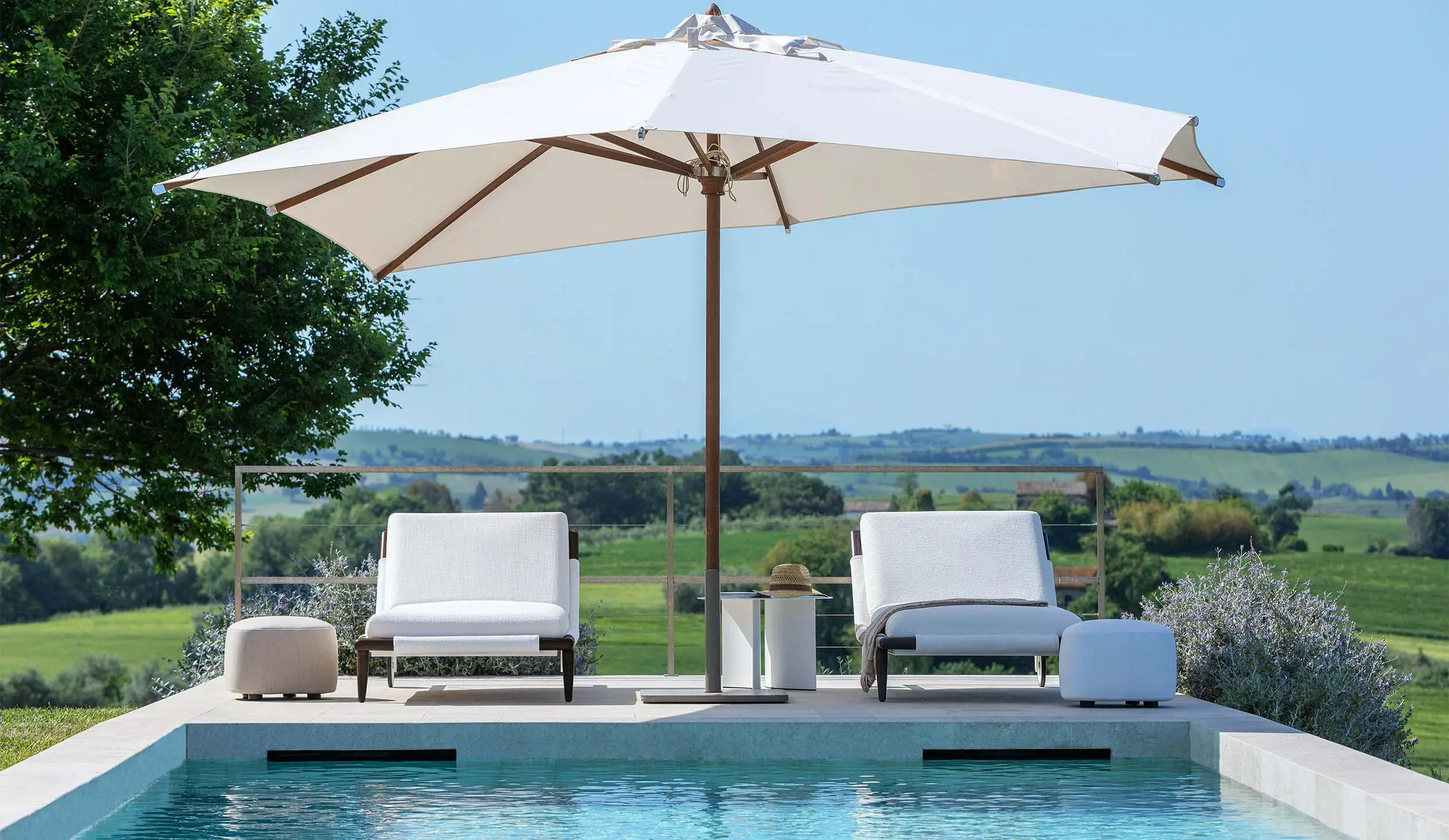 Luxury Sunbeds for High-End Outdoor Living Spaces