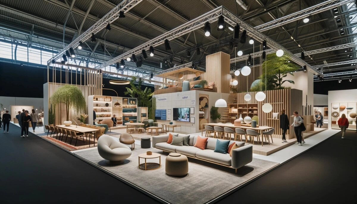 Premium outdoor furniture collections displayed at global Design Fairs.