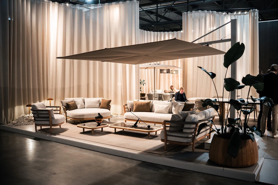 Modern luxury furniture collections at international Design Fairs.