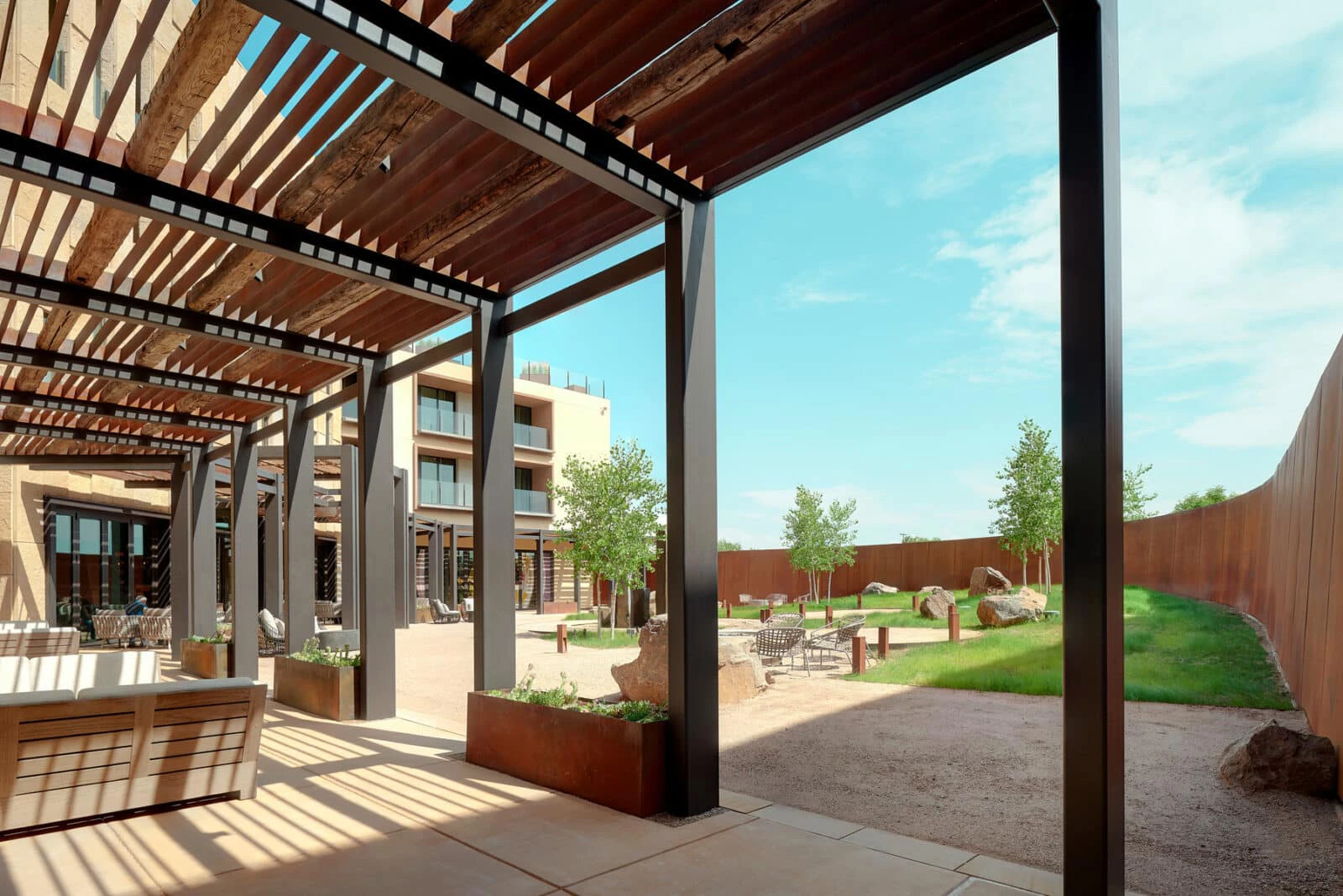 Sustainable Outdoor Space Design Trend.