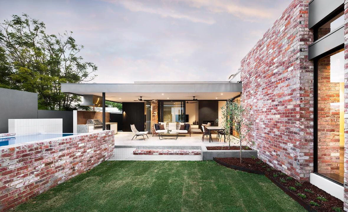 Outdoor terrace design