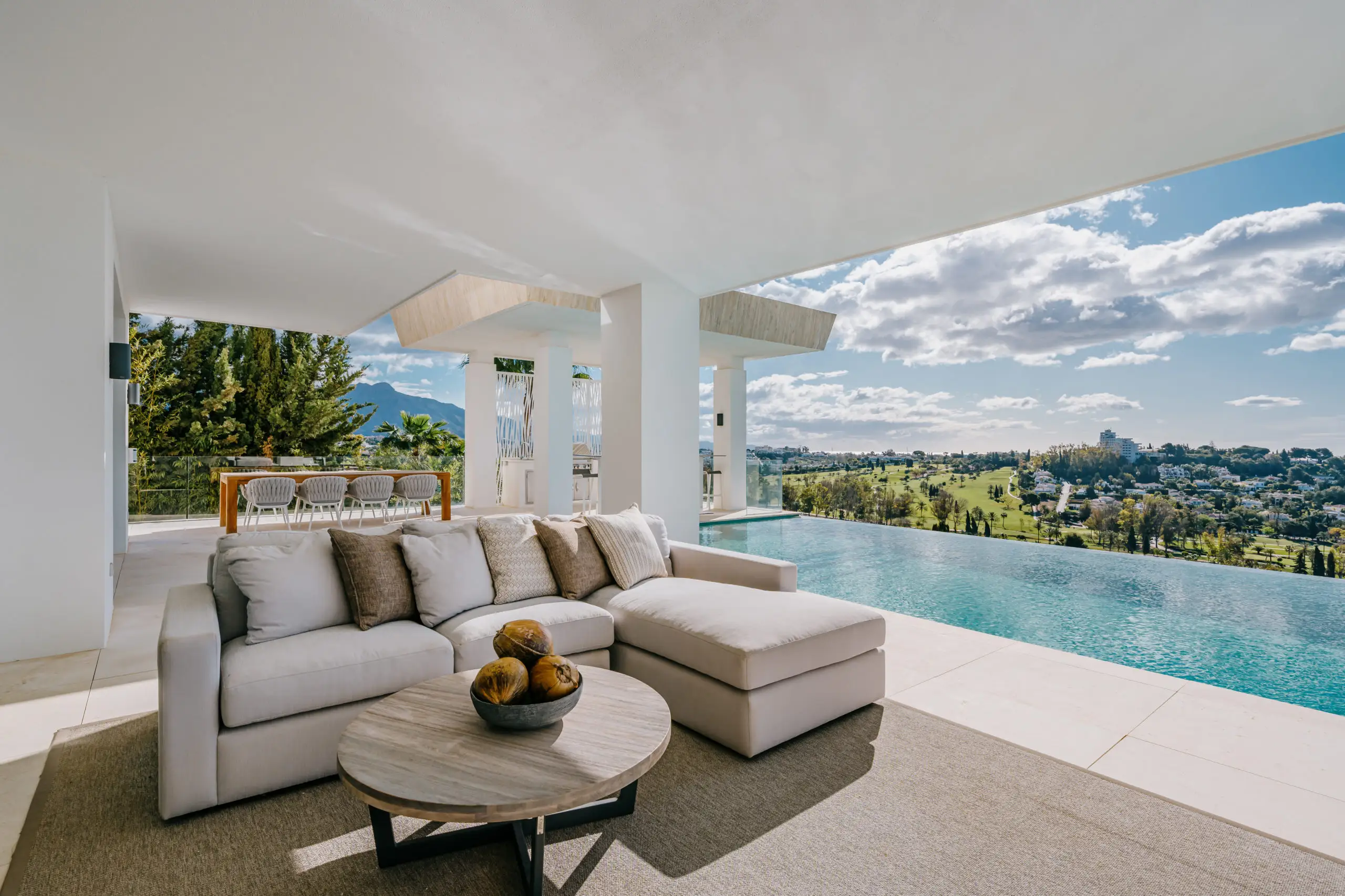 n upscale contemporary interior perfectly illustrating the prestige of Designers Elegance.