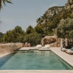 An upscale contemporary outdoor layout perfectly illustrating the prestige of Mediterranean Identity.