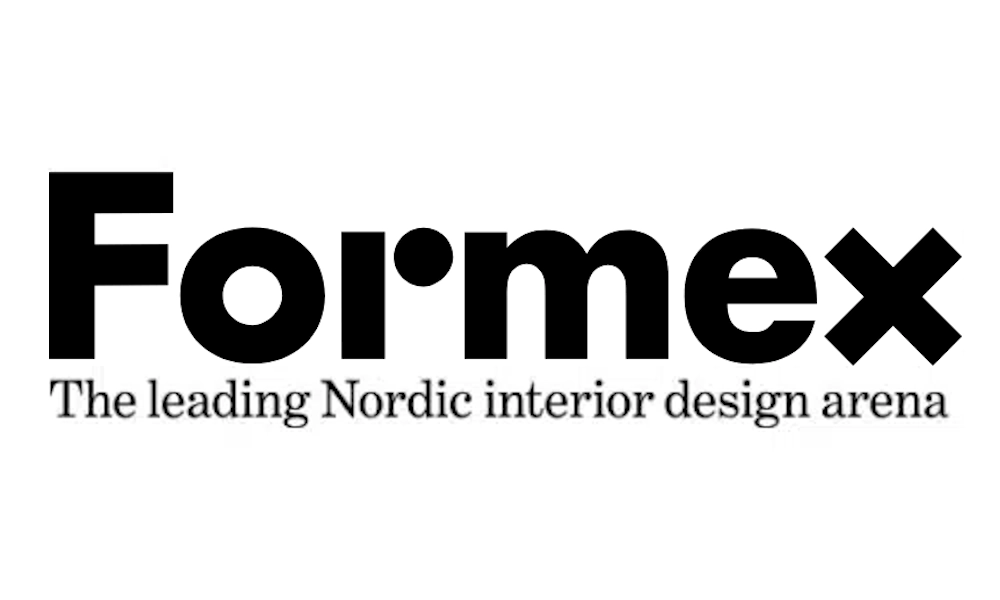 Official Formex event logo for the Nordic interior design trade fair in Stockholm.