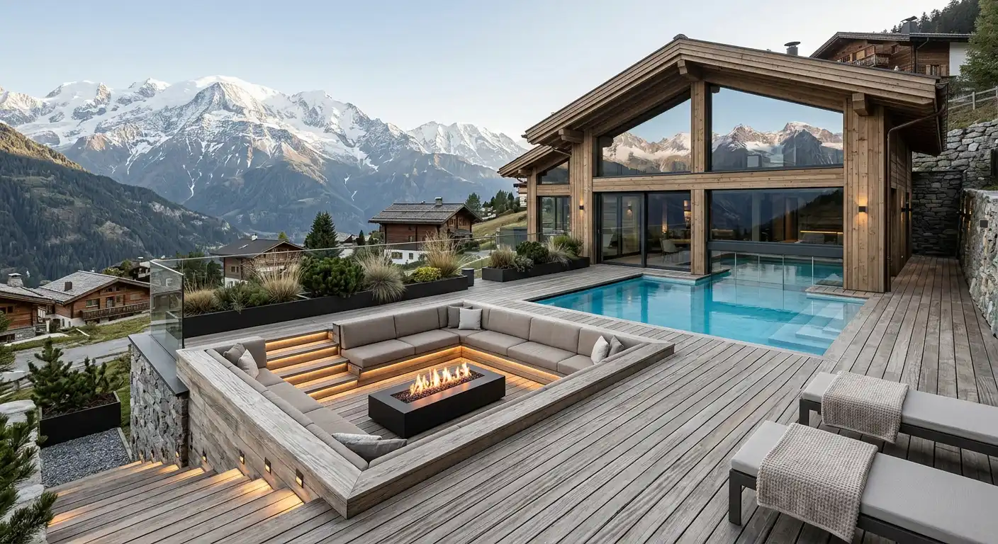 Alpine outdoor living
